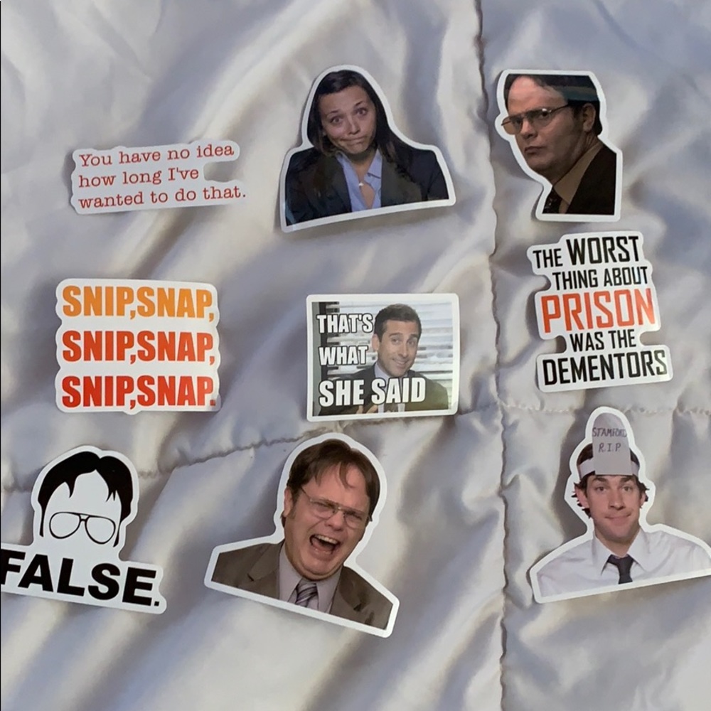 The office stickers
